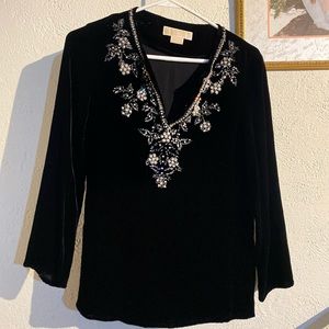 Michael Kors velvet tunic